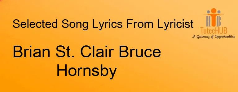 Brian St. Clair Bruce Hornsby