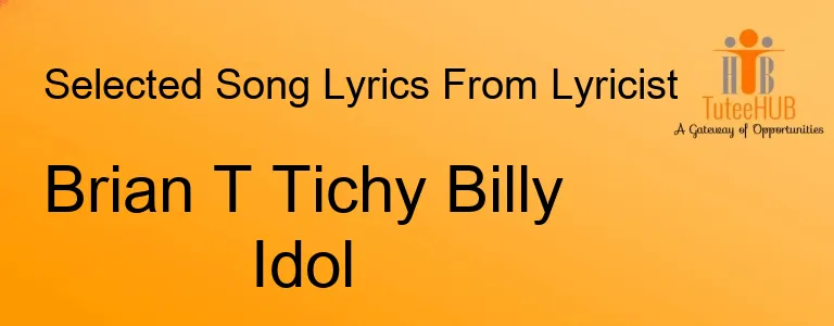 Brian T Tichy Billy Idol