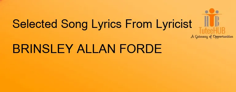 Brinsley Allan Forde