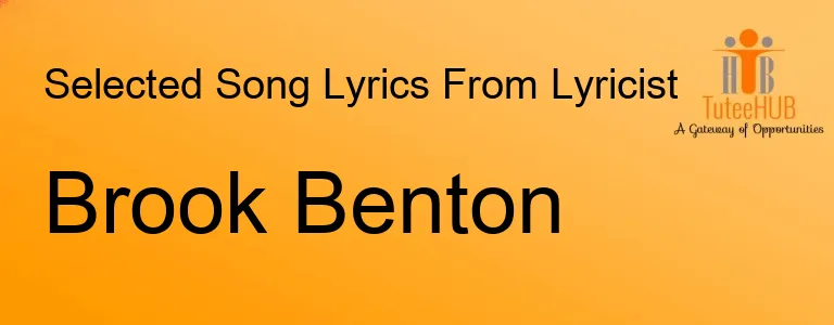 Brook Benton