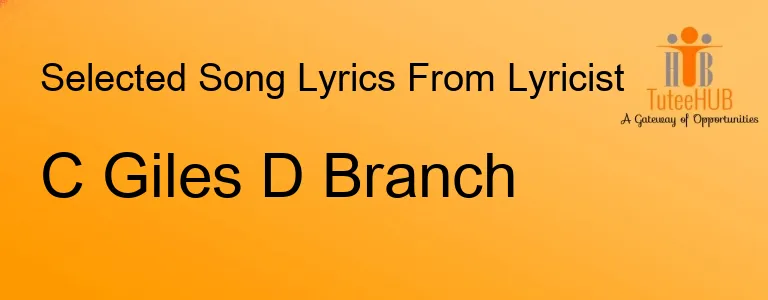 C Giles D Branch