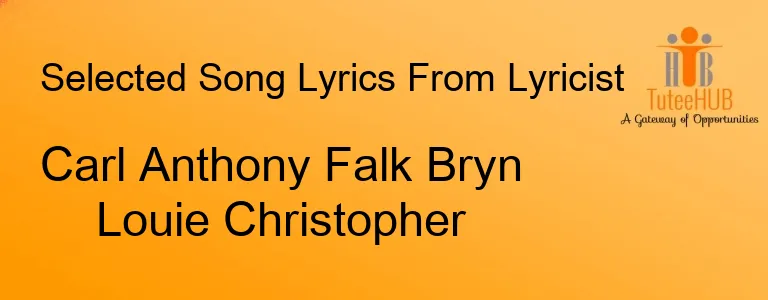 Carl Anthony Falk Bryn Louie Christopher