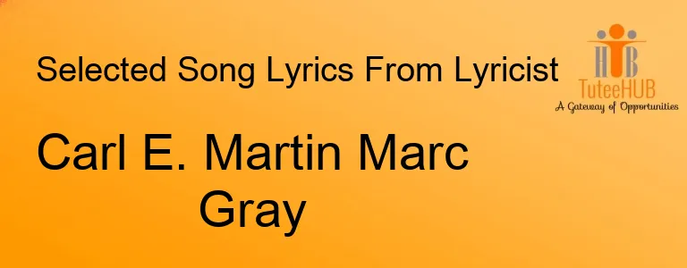 Carl E. Martin Marc Gray