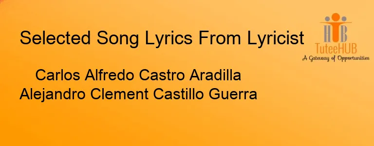 Carlos Alfredo Castro Aradilla Alejandro Clement Castillo Guerra