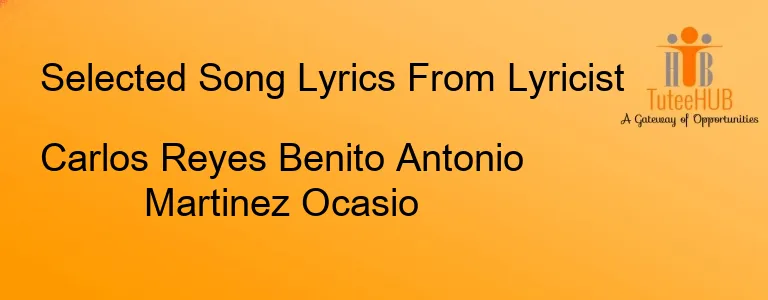 Carlos Reyes Benito Antonio Martinez Ocasio