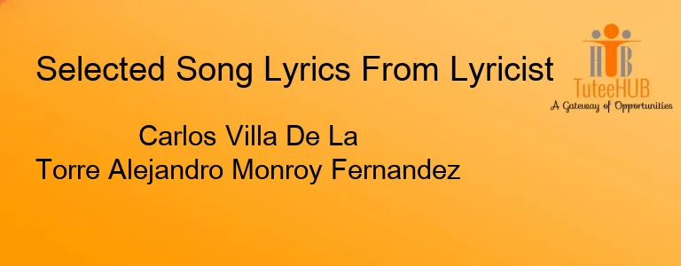 Carlos Villa De La Torre Alejandro Monroy Fernandez