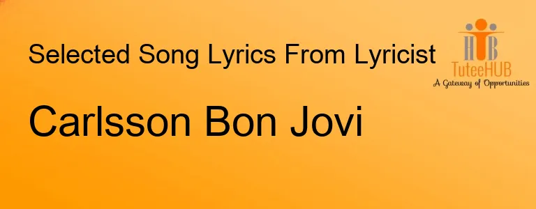 Carlsson Bon Jovi