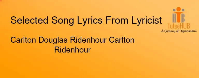 Carlton Douglas Ridenhour Carlton Ridenhour