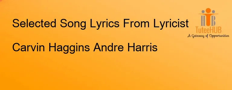 Carvin Haggins Andre Harris