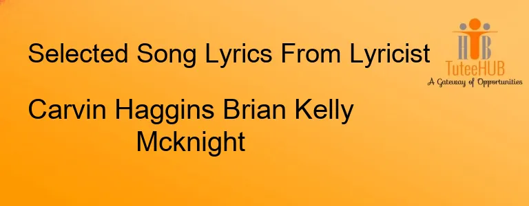 Carvin Haggins Brian Kelly Mcknight