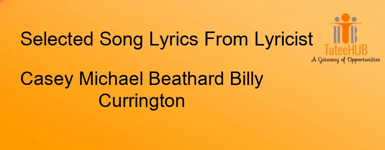 Casey Michael Beathard Billy Currington