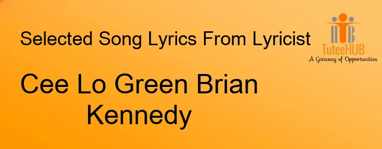 Cee Lo Green Brian Kennedy