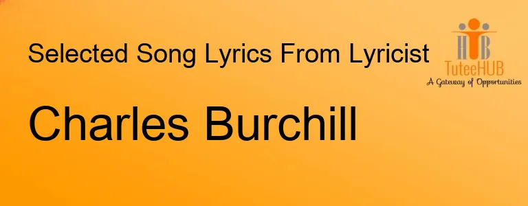 CHARLES BURCHILL