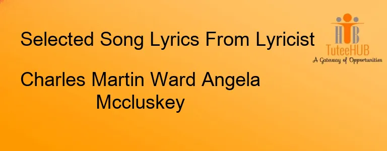 Charles Martin Ward Angela Mccluskey