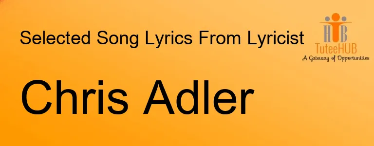 CHRIS ADLER