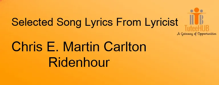 Chris E. Martin Carlton Ridenhour