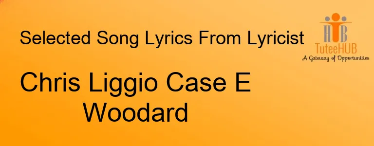 Chris Liggio Case E Woodard