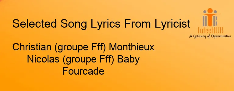 Christian (groupe Fff) Monthieux Nicolas (groupe Fff) Baby Fourcade