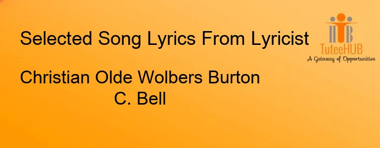 Christian Olde Wolbers Burton C. Bell