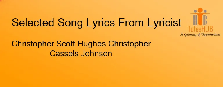 Christopher Scott Hughes Christopher Cassels Johnson