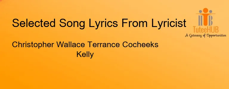 Christopher Wallace Terrance Cocheeks Kelly