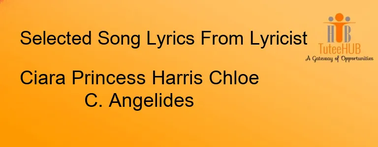 Ciara Princess Harris Chloe C. Angelides