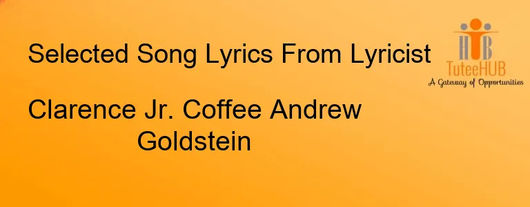 Clarence Jr. Coffee Andrew Goldstein