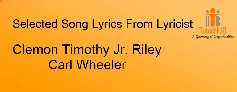 Clemon Timothy Jr. Riley Carl Wheeler