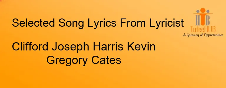 Clifford Joseph Harris Kevin Gregory Cates