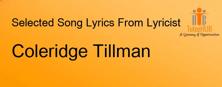 Coleridge Tillman