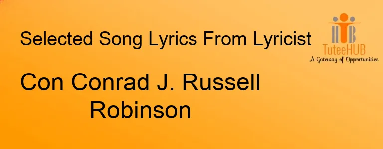 Con Conrad J. Russell Robinson