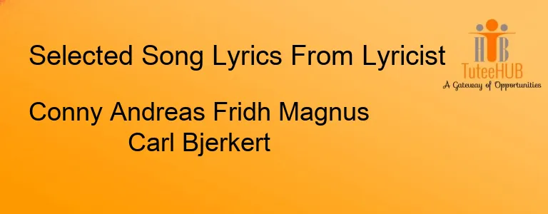 Conny Andreas Fridh Magnus Carl Bjerkert