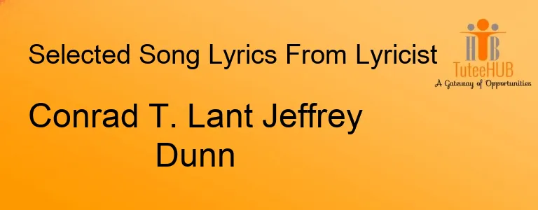 Conrad T. Lant Jeffrey Dunn