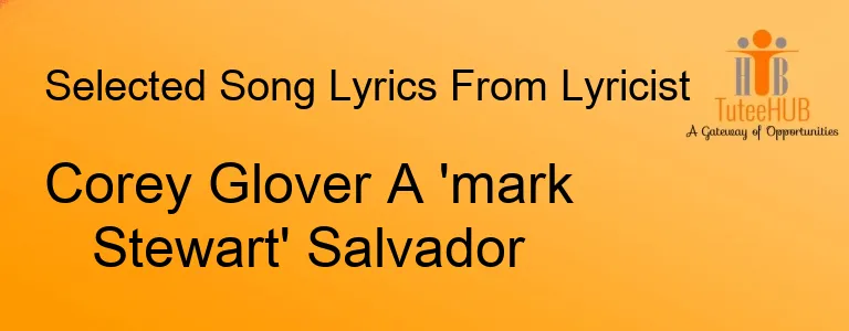 Corey Glover A 'mark Stewart' Salvador