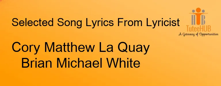 Cory Matthew La Quay Brian Michael White