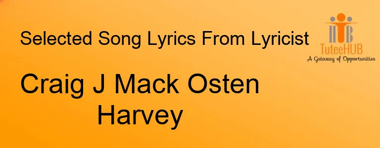 Craig J Mack Osten Harvey