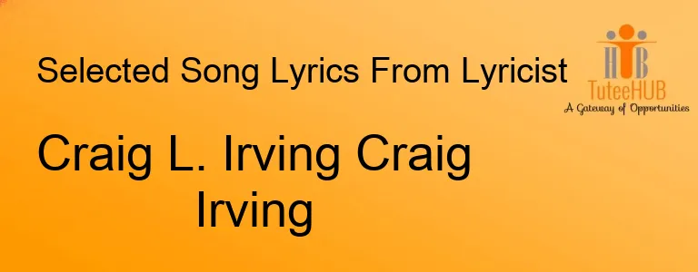Craig L. Irving Craig Irving