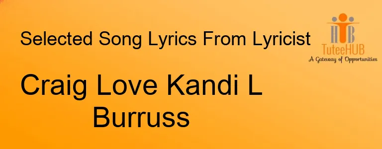 Craig Love Kandi L Burruss