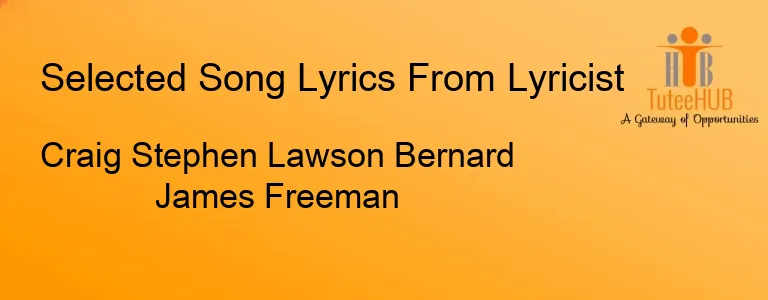 Craig Stephen Lawson Bernard James Freeman