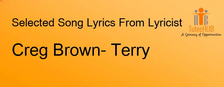 Creg Brown- Terry