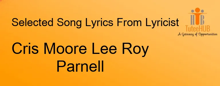 Cris Moore Lee Roy Parnell