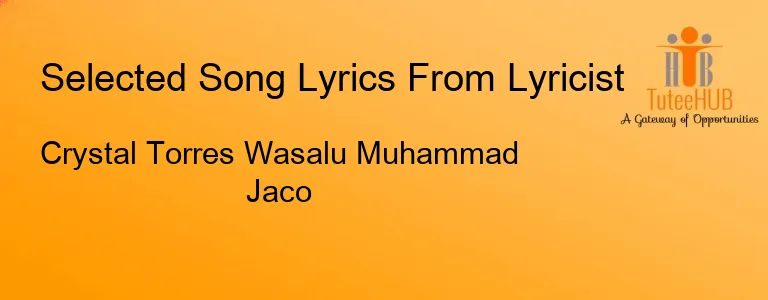 Crystal Torres Wasalu Muhammad Jaco