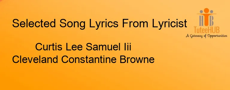 Curtis Lee Samuel Iii Cleveland Constantine Browne