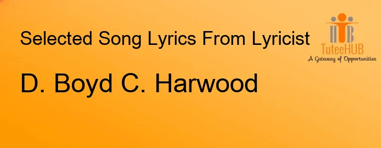 D. Boyd C. Harwood