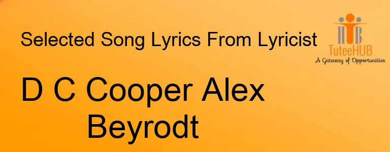 D C Cooper Alex Beyrodt