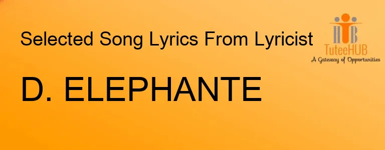 D. ELEPHANTE