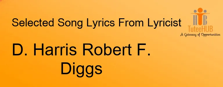 D. Harris Robert F. Diggs