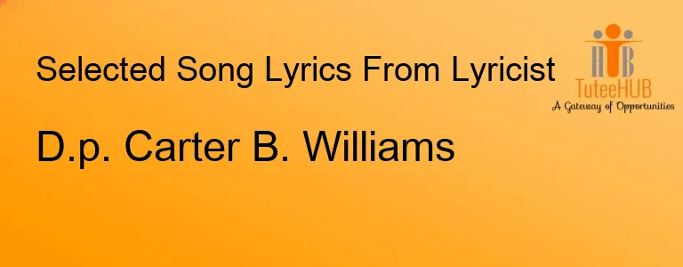 D.p. Carter B. Williams
