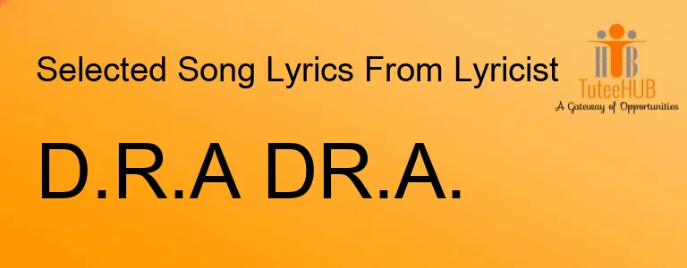 D.R.A DR.A.