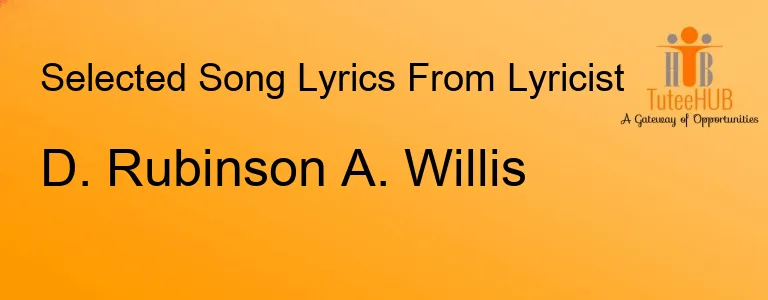 D. Rubinson A. Willis